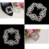 1 Pair of Women's Rhinestone Shoe Clips Bridal Buckle Wedding Party Accessiories
