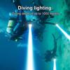 10000LM Powerful LED Diving Flashlight Super Bright XHP360 Professional Underwater Torch IPX8 Waterproof Lamp Use 26650 Battery