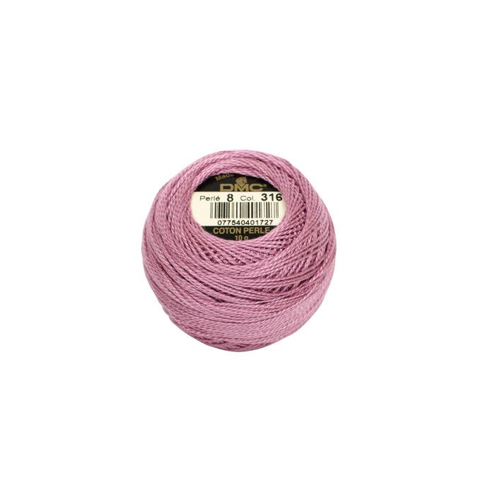 DMC Pearl Cotton Art 116, Size 8 - 80m Ball - Att 316