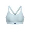 Solid U-Shaped Crossback High-Intensity Training Sports Bra Women Underwear Blue 1372557-478