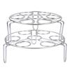 NYANDELMO ND-0146-R11 Egg Holder, 2-Tier Set, Holds 7 Eggs, Egg Stand, Boiled Eggs