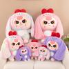 Pop Matt Plush Toy Baby Three-year-old Doll Half-Ears Rabbit Doll Doll Pillow Gift Redemption