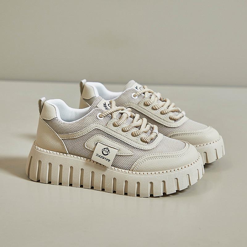 Fashion Spring summer new shoes for female height increasing breathable sporty casual simple comfortable non slip women's shoes