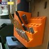20/50Holes Screwdriver Bit Storage Tool Plastic Save Space Hexagonal Screwdriver Storage Rack