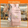 Star Printed Lightweight Casual Backpack With Nylon Material For Teens Daily Use