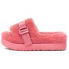 Fluffita Sheepskin Integrated Comfortable Thick Sole Fashion Sandals Women Sandals Pink 1113475-PBSM