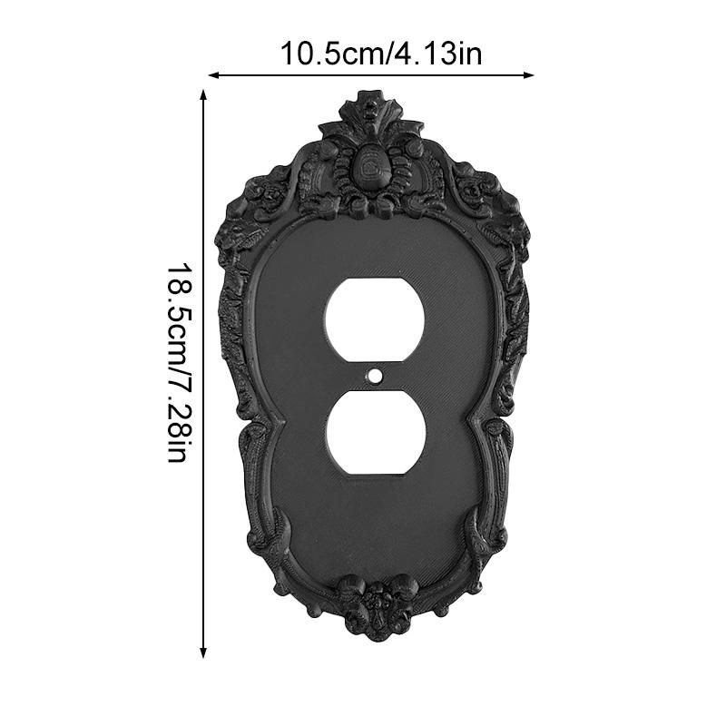 1Pc Easy To Install Farmhouse Decoration Ceiling Fan Switch Device Gothic Wall Covering Victorian Style Home Lighting