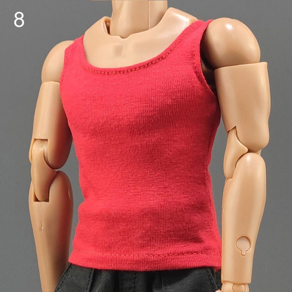 Clothes 1/6 Miniature Clothing Doll Sports Bottom Soldier Figure Accessory Soldier Casual T-shirt