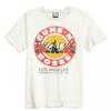 Amplified Unisex Adult Vintage Bullet Guns N Roses T-Shirt