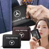 1Pcs Genuine Leather Car Driver's License, ID Card, Bank Card Wallet For Mercedes-Benz C500 C200 C300 A B C E GLA CLA GLK GL ML GLE V177 W247 W176