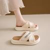 Slippers Girl 2025 New Summer Wear Fashion Niche Super Fire Cool Slippers Thick Bottom Fairy Style Beautiful with Skirt