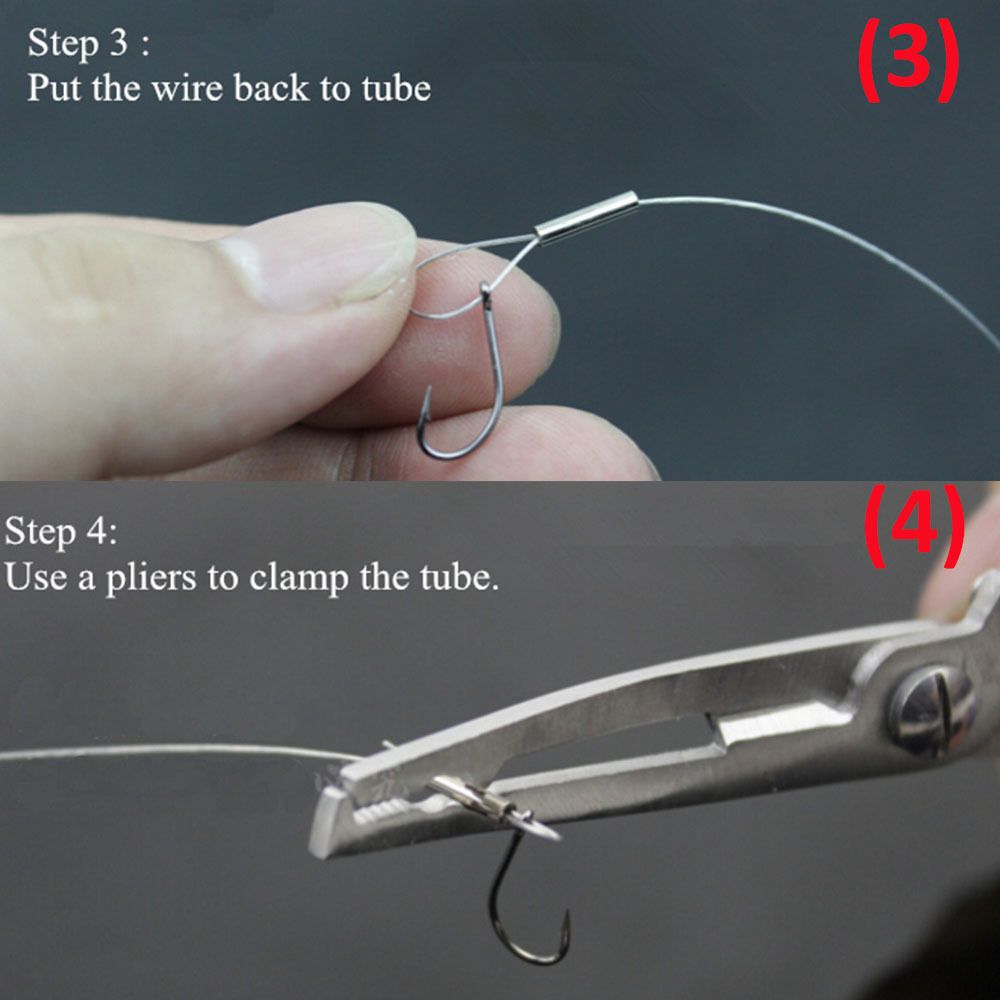 Hot Round Copper Connector Single Copper  Fishing Wire Tube Line Crimping Sleeves Crimp Sleeve