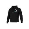 Puma Fandom Hoodie With Logo Print Men Hoodie Black 537749-01