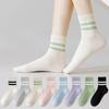 Breathable Short Socks Thin Mid Tube Socks Soft Women's Socks  Spring