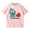 Hangyodon Harajuku Creative Pattern T-shirt Men's Casual Comfortable Summer 100% Cotton T-shirt Trend Fashion Loose T-shirt