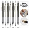 1Pc Mechanical Pencil 0.3 0.5 0.7 0.9 1.3 2.0mm Full Metal Art Drawing Painting Automatic Pencil with Leads Office School Supply
