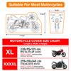 Motorcycle Cover Waterproof All Season Dustproof UV Protective With Lock For Motorbike Funda Outdoor Indoor Motocross Rain Cover