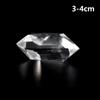 Gift Healing Stone Home Decoration Clear Crystal Obelisk Double-pointed Hexagonal Wand White Quartz
