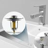 Sealing Drainage for Shower Room Sink Drain Cover Hair Catcher Pop-up Sink Drain Floor Drain