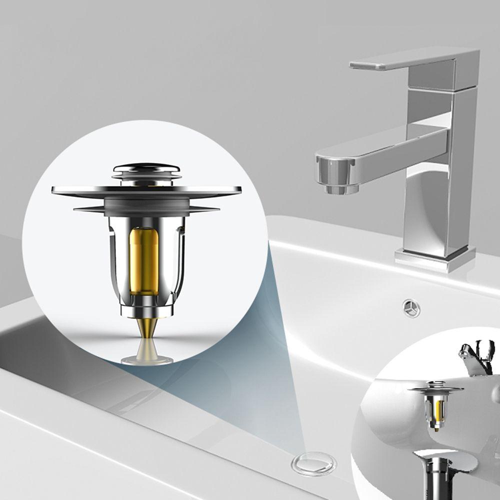 Sealing Drainage for Shower Room Sink Drain Cover Hair Catcher Pop-up Sink Drain Floor Drain