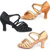 5 Cm High Heel Adult Female Latin Modern Ballroom Dancing Shoes