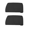 1 Pair Car Rear Window Sunshade UV Protect Shield Mesh Prevent Mosquito Sunshine Privacy Protection Elastic Folding Curtain for Most Vehicles Sedans