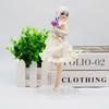 Anime Journey Of Elaina Figurine Wedding Bouquet Girl Model Desktop Toy