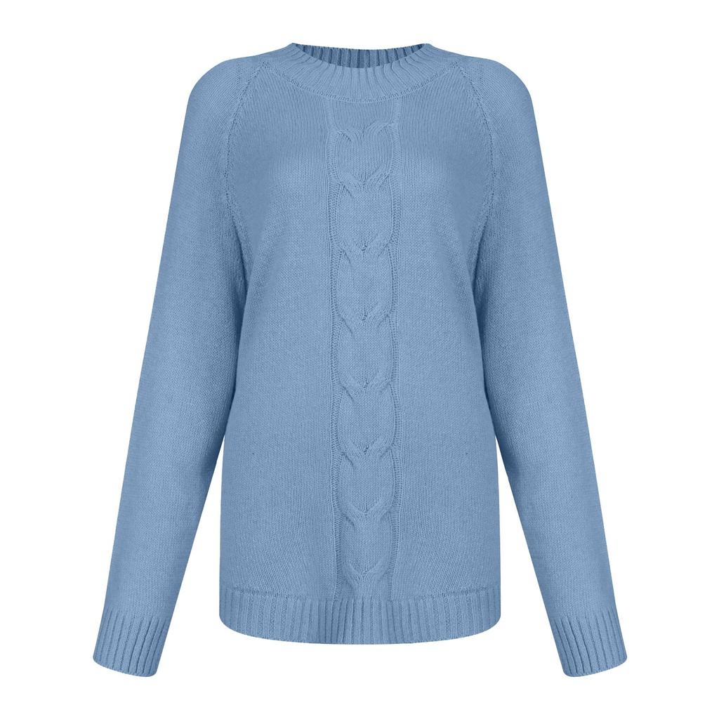 Женская мода повседневная водолазка мешковатый свитер с манжетами «летучая мышь»