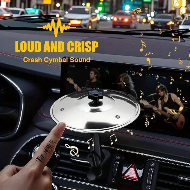 Car Cymbal Vent Decors Easy To Install Air Vent Ornament Perfect for Adding a Personal Touch To Any Vehicles Car Cymbal