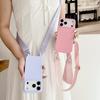 Crossbody Lanyard Silicone Case For iPhone 17 Air 17 16 15 14 13 12 11 Pro Max X XR Max 7 8 Plus Samsung S25 S24 23 Ultra Plus S25 FE A16 A56 A06