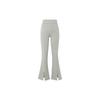 Air High-Waisted Split Solid Color Tight Flare Casual Pants Women Bottoms Dark-Gray Photon-Gray FN1892-063
