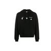 Big Logo Slim Hoodie Black//White Men Tops OMBB034E20FLE0021001