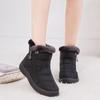 35-43 Women's Warm and Waterproof Cotton Shoes Nylon Snow Boots Winter Ankle Boots Non-slip Short Boots