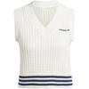 Originals 3-Stripes Knit Vest Comfortable Versatile Fashion Vest Women Tops Off-White IX1037
