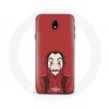Case - La Casa De Papel - Samsung Galaxy J3 2017 - Flexible - Red - Dali Mask