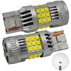 2 Pcs W21W LED 7440 Bulb 12-24V No Error 2200lm White Strong Light