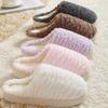 Cotton Slippers Women's New Winter Home Indoor Warm Couple Plush Slippers Men's Autumn and Winter