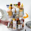 360 Degrees Rotating Storage Tray 1/2/3 Layers Lazy Susan Organizer Kitchen Pantry Cabinet Countertop Seasoning Spice Holder Cosmetic Turntable Rack