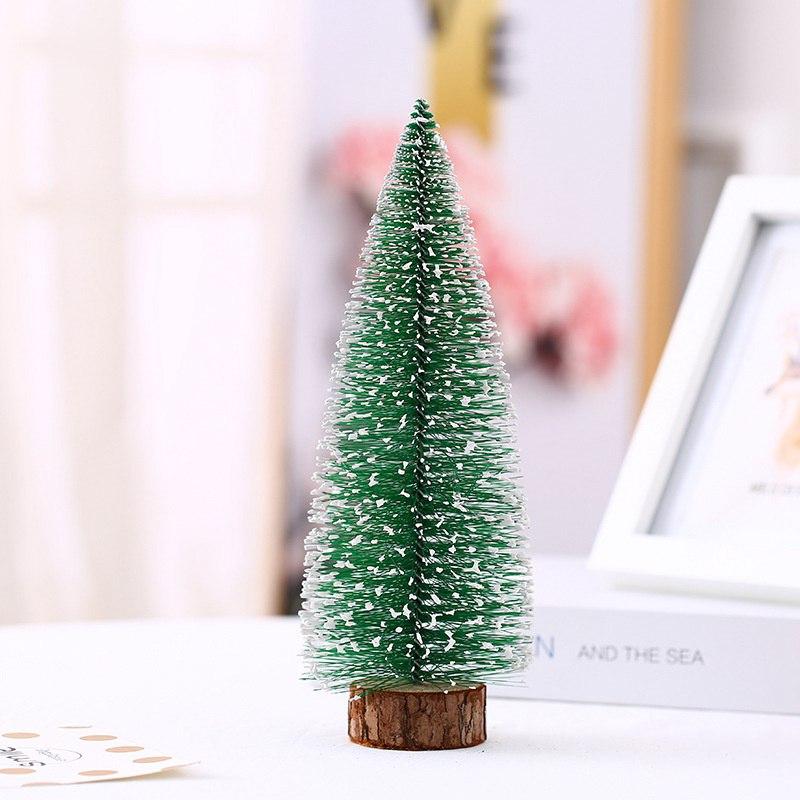 5xSmall Mini Christmas Gift Window Desktop Decoration Christmas Decorations Pine Tree Christmas Tree Office