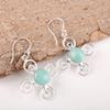 Amazonite Earrings, 925 Solid Sterling Silver Earrings Handmade Gemstone Jewelry, Gifts For Wife Brand New Earrings