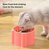 Durable Easy To Clean Bite-resistant Cat Food Bowl Slow Feeder Pet Dog Dispenser Daily Supply