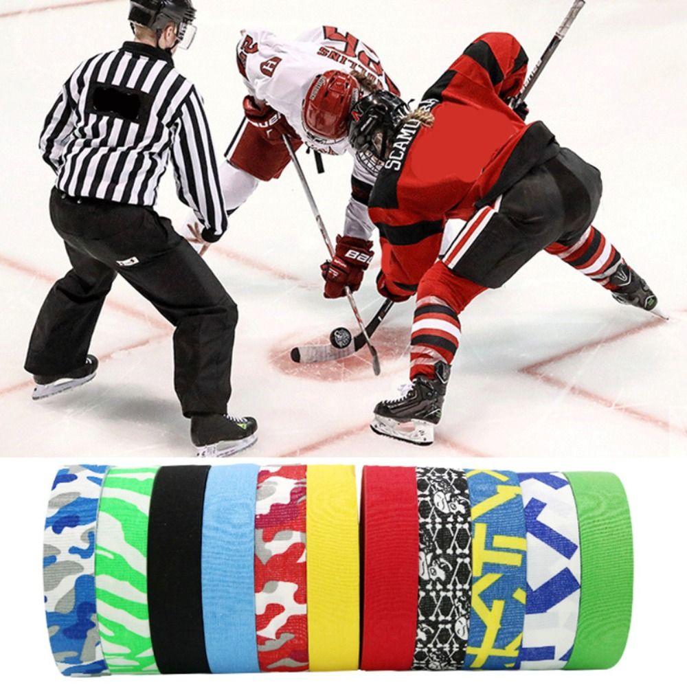 Anti-slip Ice Hockey Grip Tape Polyester Sports Elastic Bandage Durable Hockey Stick Tape