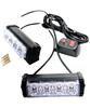 HTharros LED Strobe Warning Light Patrol 6 for Set of 2 Light, Light, Bar, Lamp, Patterns, 12V, Trucks, Cars, Motorcycles, Blue,