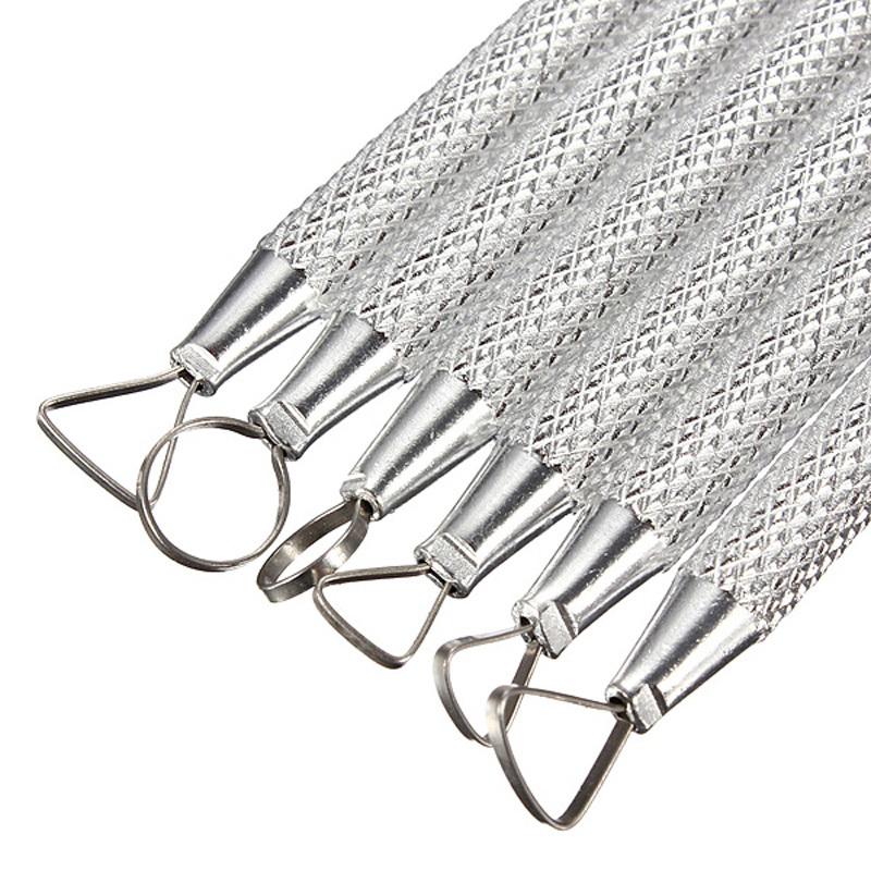 6 Pcs Polymer Clay Tools Pottery Ceramics Ribbon Sculpting Tools Set Craft Art