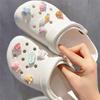 10Pcs Rainbow Bear Hole Shoe Charms Accessories Shoe Buckle Cute Little Animals Shoes Flower Diy Shoes Decoration