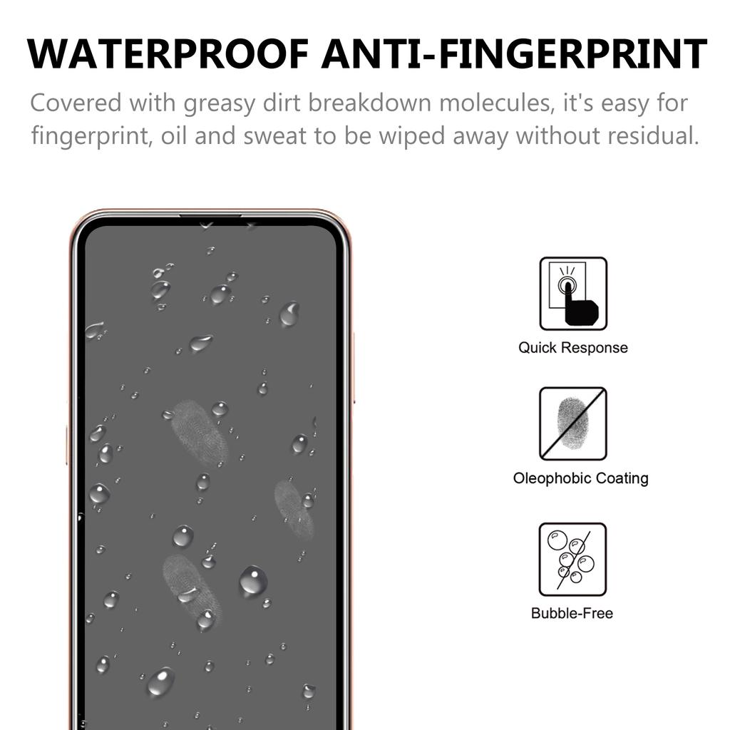 Anti-Explosion Tempered Glass Film Ultra Clear Black Edges Full Glue Screen Protector for Nokia X10/X20