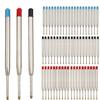 5/10/20pcs L:3.9 In Ballpoint Pen Refills for Parker Pens Medium Point Blue Red Black Ink Rods for Writing Office Stationery