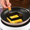 3.9 In 1/2 Pcs Egg Ring Square Egg Ring Stainless Steel Egg Pancake Cooking Ring with Anti-scald Handle Easy Clean for Breakfast