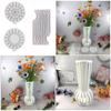 Handcraft Silicone Mold Flowerpot Plant Moulds Unique Art Molds Fashion Ornament Molds Silicone  for Flower Vase