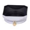 39mm Lens Hood Professional Vintage Style Metal Digital Camera Lens Hood for 39mm Camera Lens Silver